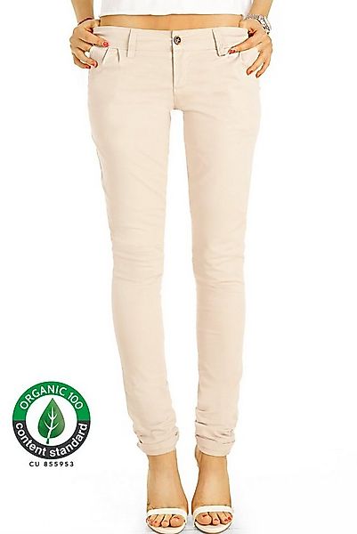 be styled Chinos Slim fit Damenhosen mit Bio-Baumwolle Chinos mit Bundfalte günstig online kaufen