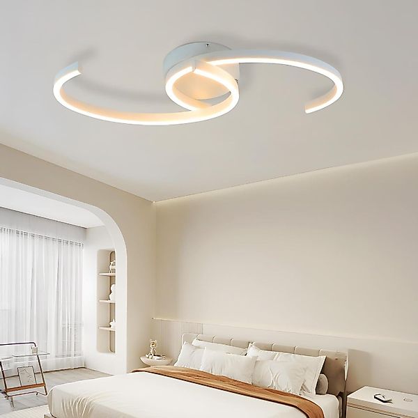 ZMH Deckenleuchten Schlafzimmer Deckenlampe 2 Mondschnur günstig online kaufen