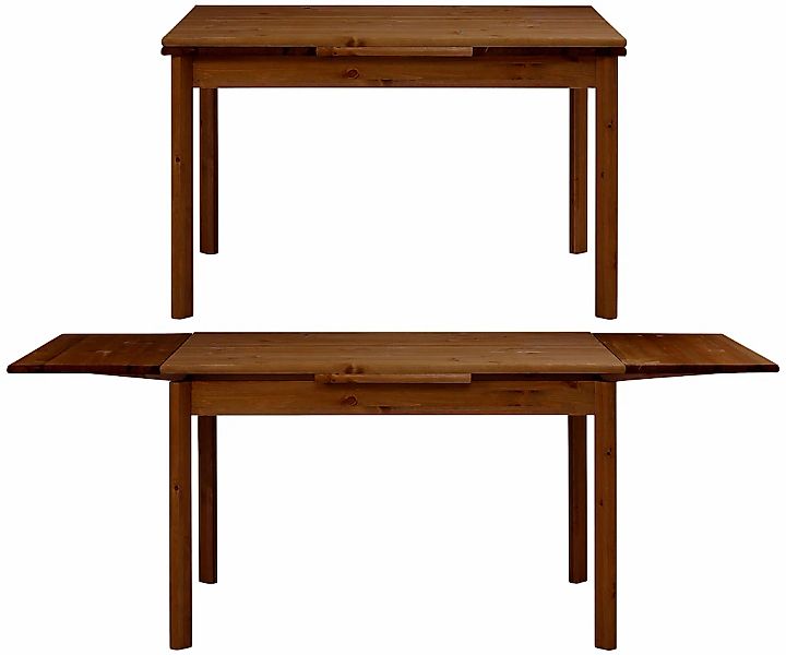 OTTO home Esstisch "Tirza" aus massiver Kiefer, FSC zertifiziert, mit Auszu günstig online kaufen