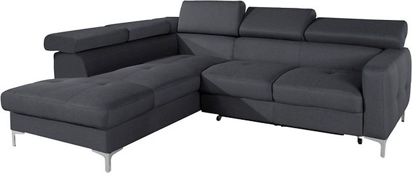 COTTA Polstergarnitur Sammy L-Form, (Set), Set bestehend aus: Ecksofa mit K günstig online kaufen