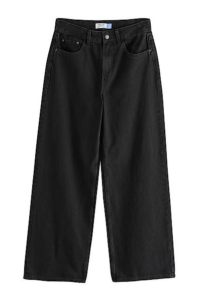 Next Weite Jeans Jeans mit weitem Bein 100 % Baumwolle – Petite (1-tlg) günstig online kaufen