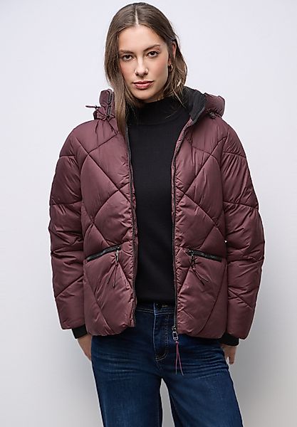 STREET ONE Steppjacke mit Kapuze mit günstig online kaufen