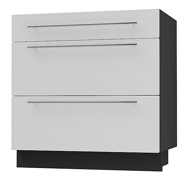 Feldmann-Wohnen Auszugsunterschrank Kvantum (3 Schubladen mit HETTICH Volla günstig online kaufen