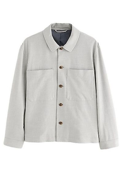 Next Hemdjacke Edle Hemdjacke mit Doppeltaschen und Streifen (1-St) günstig online kaufen