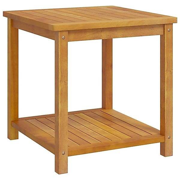 vidaXL Beistelltisch Massivholz Akazie 45x45x45 cm 44128 günstig online kaufen