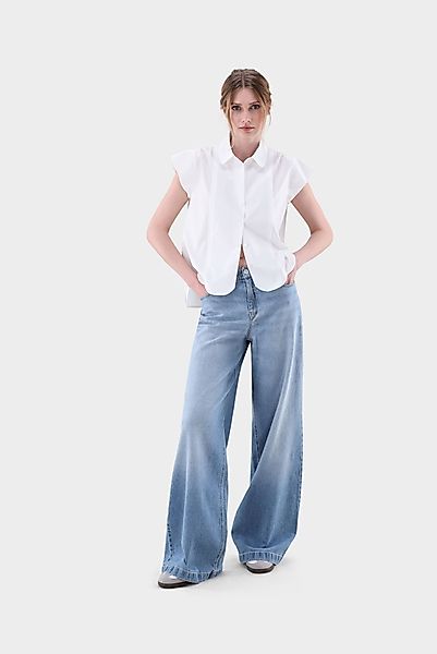 Bluse cropped und ärmellos günstig online kaufen