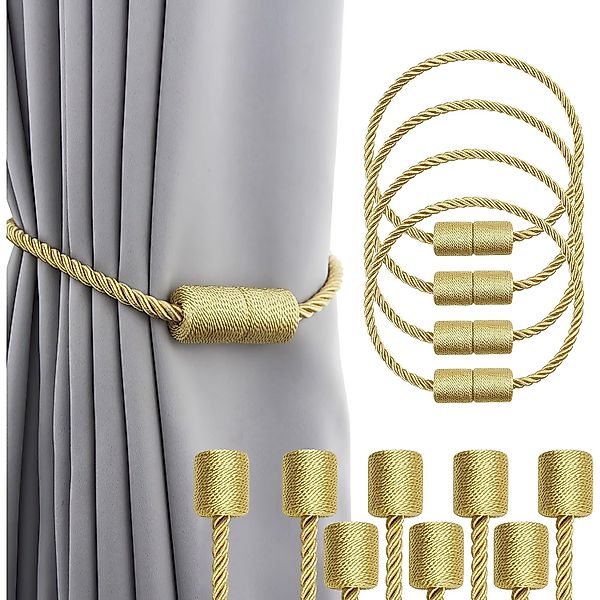 HEYHIPPO Magnethalter für Gardinen Magnetische Vorhanghalter günstig online kaufen