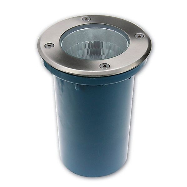 Bodeneinbaustrahler Berlin in Silber E27 IP67 günstig online kaufen