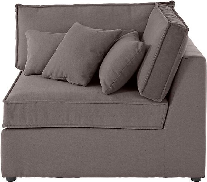 OTTO home Sofa-Eckelement »Florid« Teil eines Modulsofas, fester Sitzkomfor günstig online kaufen