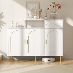 Merax Sideboard Hochglanz mit 3 Türen günstig online kaufen