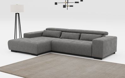 COTTA Ecksofa Side L-Form, mit Kopfteilverstellung günstig online kaufen