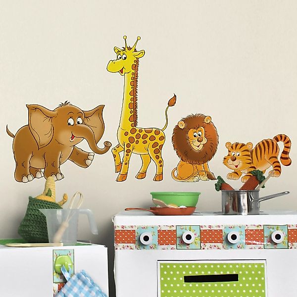 Wandtattoo Kinderzimmer No.68 Safari Set günstig online kaufen