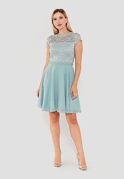 SWING Cocktailkleid Glitzer Gürtel günstig online kaufen