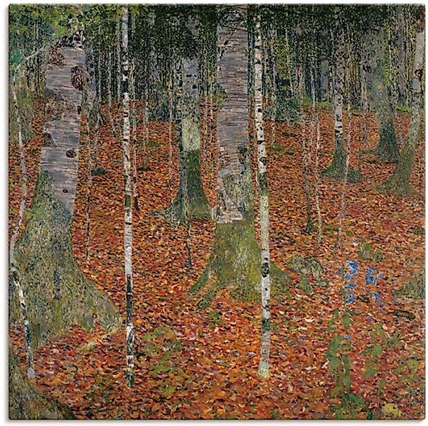 Artland Leinwandbild "Birkenwald. 1903", Wald, (1 St.), auf Keilrahmen gesp günstig online kaufen