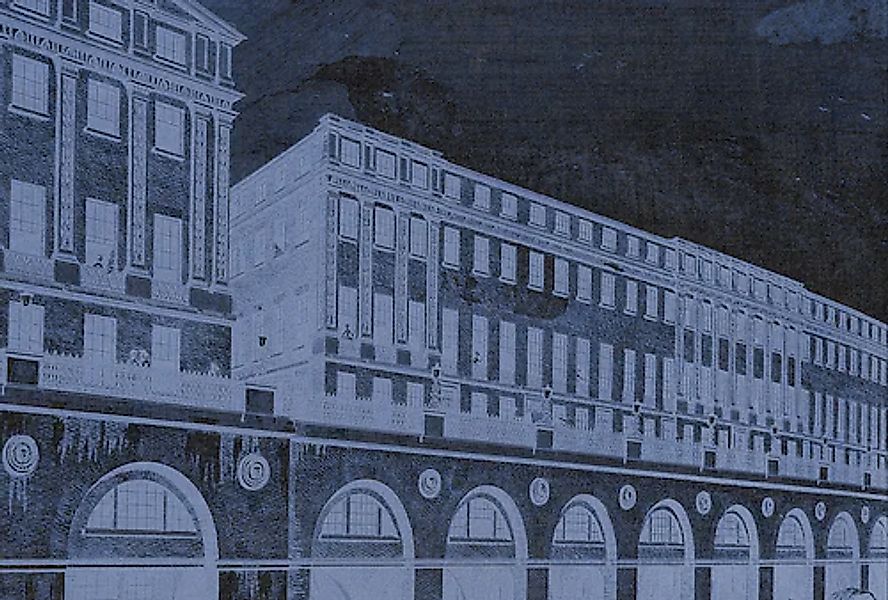 Architects Paper Fototapete »Atelier 47 Ancient Building 3« Stadt glatt Vli günstig online kaufen