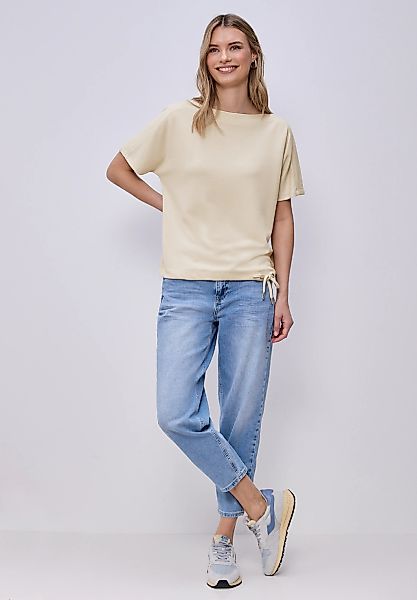 STREET ONE T-Shirt mit U-Boot-Ausschnitt günstig online kaufen