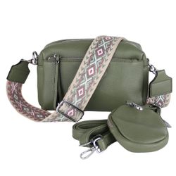 MIRROSI Umhängetasche Damen, Veganleder Crossbody Tasche günstig online kaufen