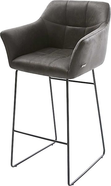 DELIFE Barhocker Yulo-Flex, Kufengestell Metall Vintage günstig online kaufen