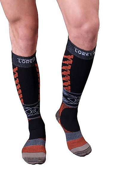 Lorey Medtec Laufsocken Herren Sport Kompressionsstrümpfe schwarz 15–20 mmH günstig online kaufen