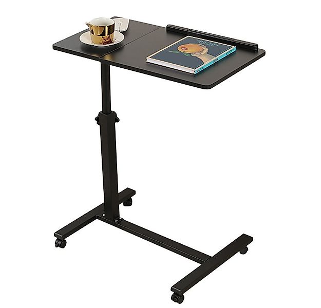 JEOBEST Laptoptisch Beistelltisch Mit Rollen, C-förmiger Couchtisch mit Hol günstig online kaufen
