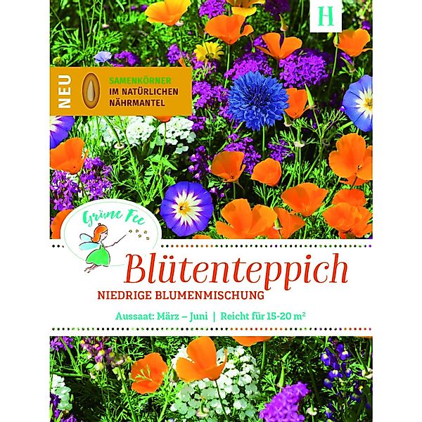 Grüne Fee Easyseed Streuschachtel Blumenmischung Niedrige Blumenmischung günstig online kaufen