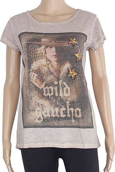 Grace Fashion T-Shirt Sexy Wild Oberteil Top Bluse Pailletten Pailletten,Se günstig online kaufen