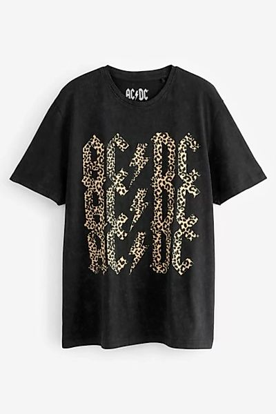 Next T-Shirt Kurzärmeliges T-Shirt, ACDC (1-tlg) günstig online kaufen