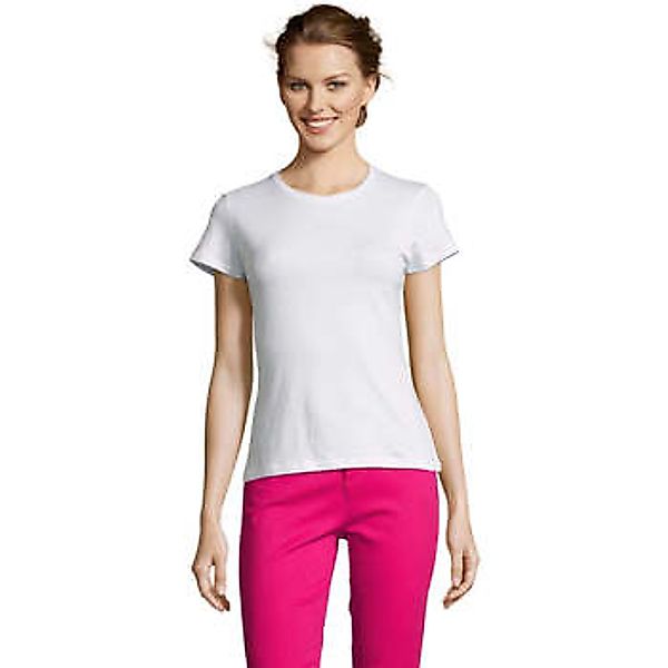 Sols  T-Shirt Miss camiseta manga corta mujer-100% algodón semi-peinado günstig online kaufen