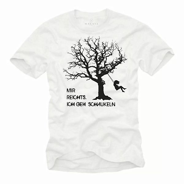 MAKAYA Print-Shirt Lustige Herren T-Shirts mit Sprüchen - Mir Reichts Ich G günstig online kaufen