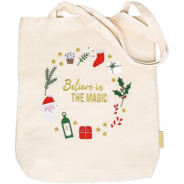 PAPIERDRACHEN Beuteltasche Papierdrachen Jutebeutel mit weihnachtlichem günstig online kaufen