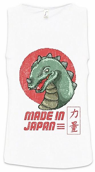 Urban Backwoods Tanktop Made In Japan Ärmelloses T-Shirt Gamer Pixel Kaiju günstig online kaufen
