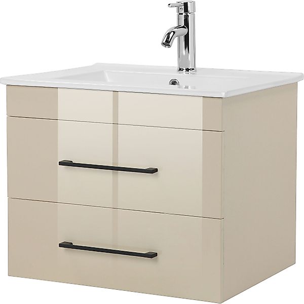 welltime Waschtisch Florenz Badschrank Badmöbel inkl. günstig online kaufen