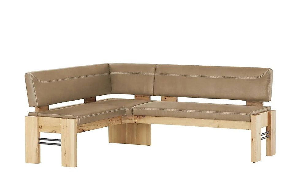 Eckbank massiv Floyd ¦ beige ¦ Maße (cm): H: 90 Bänke > Eckbänke - Höffner günstig online kaufen
