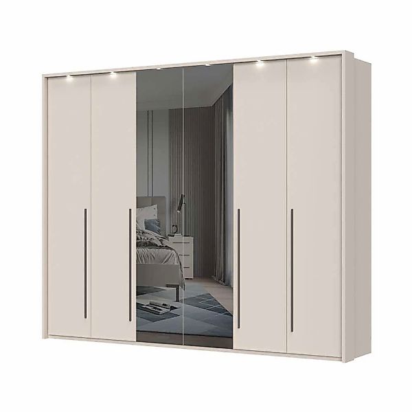 OTTO home Drehtürenschrank "Opera mit oder ohne Kranz inkl. LED-Bel.,B 227, günstig online kaufen