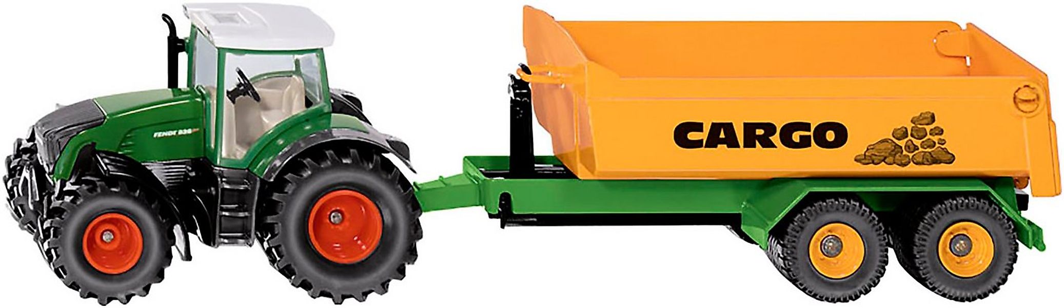 Siku Spielzeug-Traktor SIKU Farmer, Fendt m. Hakenliftfahrgestell&Mulde (19 günstig online kaufen