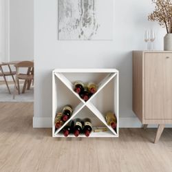 vidaXL Barschrank Weinregal Weiß 62x25x62 cm günstig online kaufen