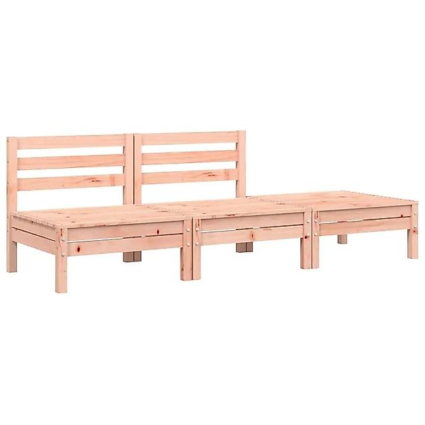 vidaXL Gartensofa 3-Sitzer Massivholz Douglasie 838038 günstig online kaufen