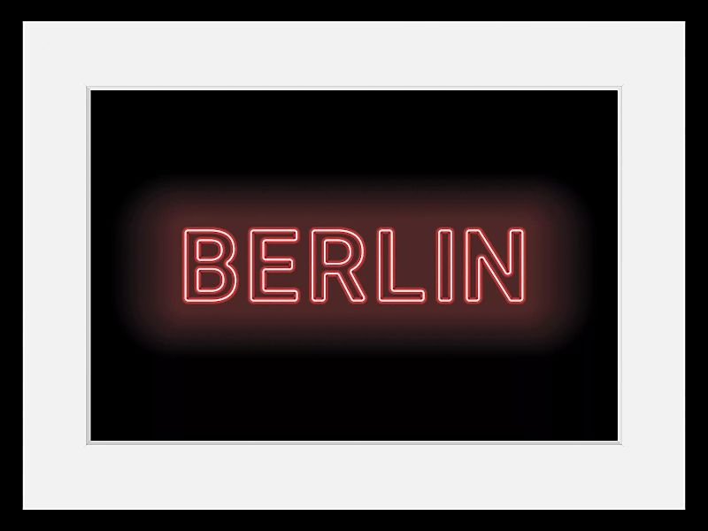 queence Bild "BERLIN LIGHTS", Städte, (1 St.) günstig online kaufen