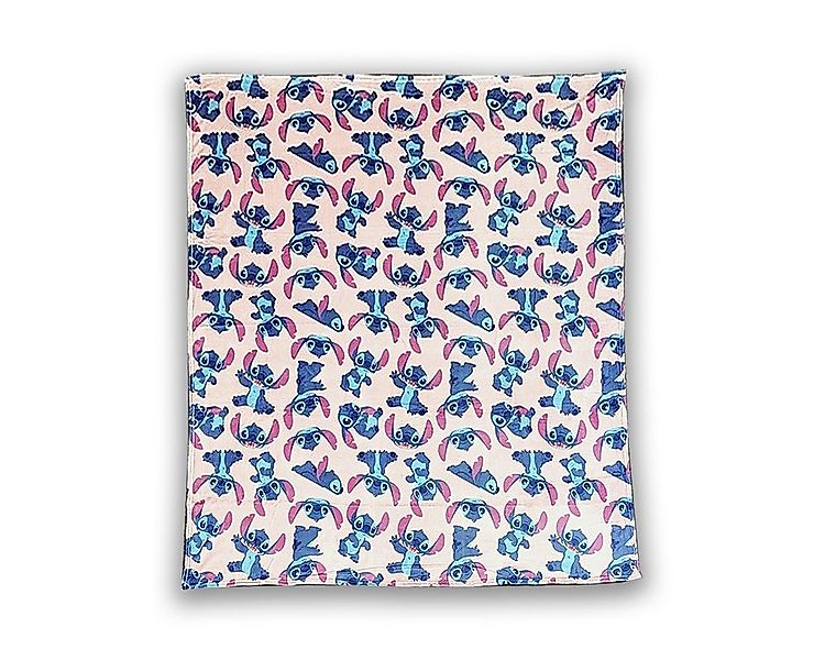 Wohndecke Wohndecke Set 180x200 cm – Flauschige Decke, Lilo & Stitch günstig online kaufen