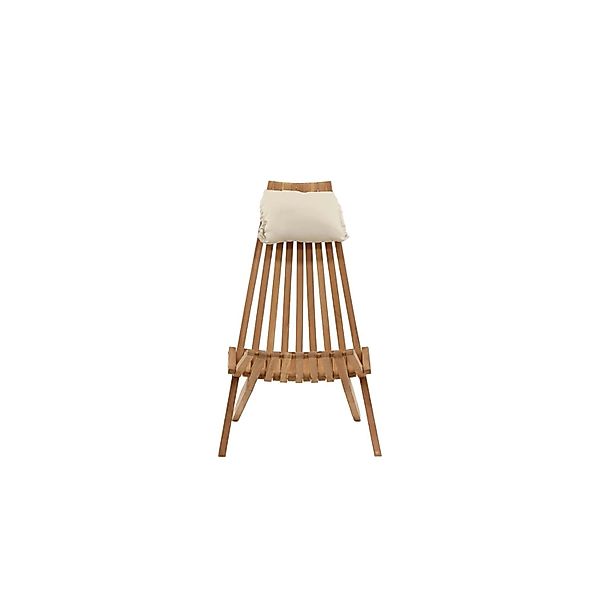 ebuy24 Kenya Sessel mit Kissen Teak günstig online kaufen