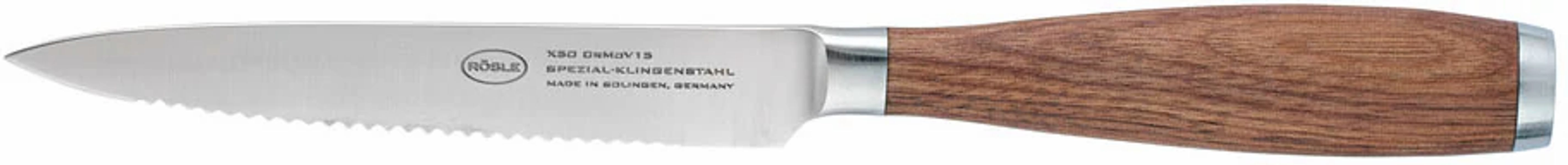 RÖSLE Allzweckmesser "Masterclass" mit Wellenschliff, Made in Solingen, Kli günstig online kaufen