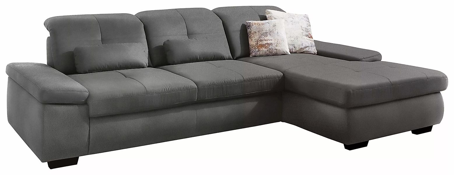 Die PlanBar Ecksofa "MP-IN16012 L-Form, mit Kaltschum-Polsterung", inkl. Si günstig online kaufen