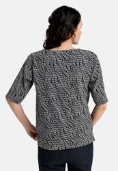 BICALLA T-Shirt Shirt mit Jacquard-Muster in günstig online kaufen