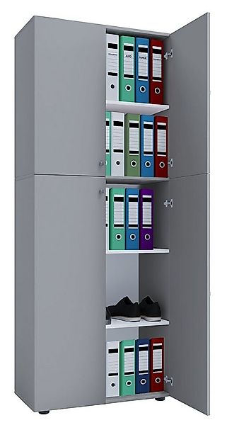 VCM Aktenschrank Büroschrank Bücher Ordner Aktenschrank Lona 5fach günstig online kaufen