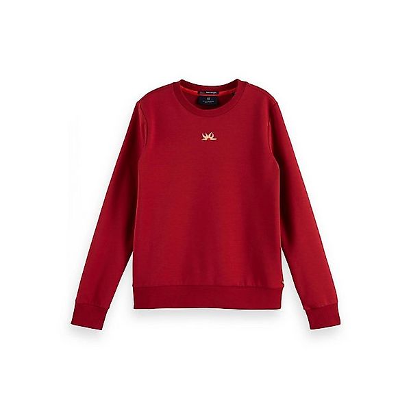 Maison Scotch Fleecepullover Maison Scotch Damen Sweatshirt Theme Artworks günstig online kaufen