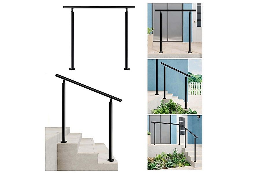 AICA Handlauf Geländer Edelstahl Handlauf, Treppengeländer, Eingangsgelände günstig online kaufen