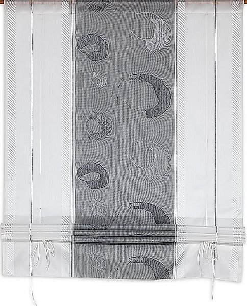 EXPERIENCE Bändchenrollo Raffrollo Bändchenrollo Scheibengardine zum Raffen günstig online kaufen