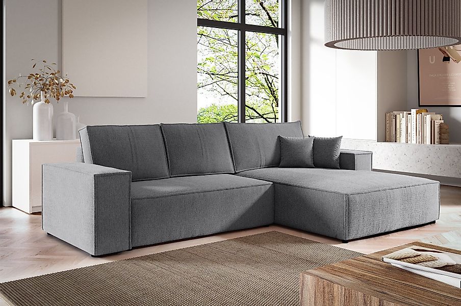 Fun Möbel Ecksofa Schlafsofa Sofa CORUNIA günstig online kaufen