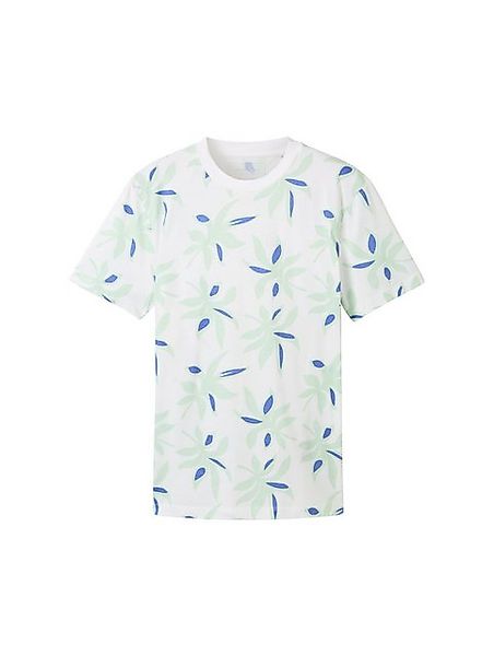TOM TAILOR Denim Rundhalsshirt mit Backprint günstig online kaufen