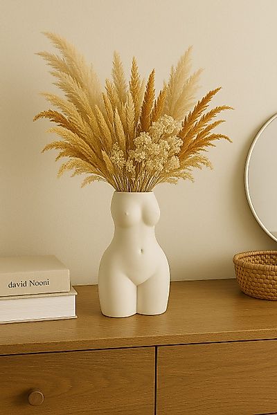 MF Dekovase Vase Aurice Frauenkörper Weiß günstig online kaufen